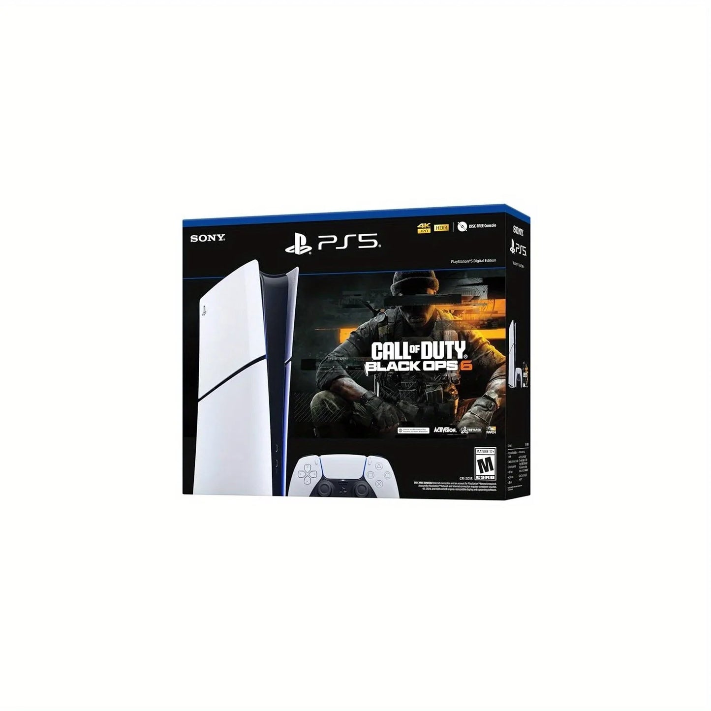 PS5 Slim Digital Edition + Call of Duty: Black Ops 6 – 1TB Bundle