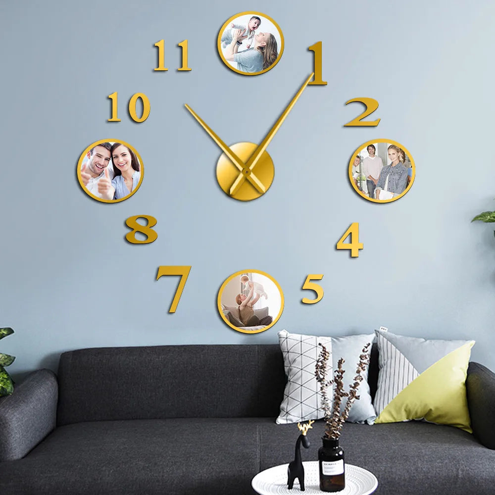 Custom DIY Large Wall Clock