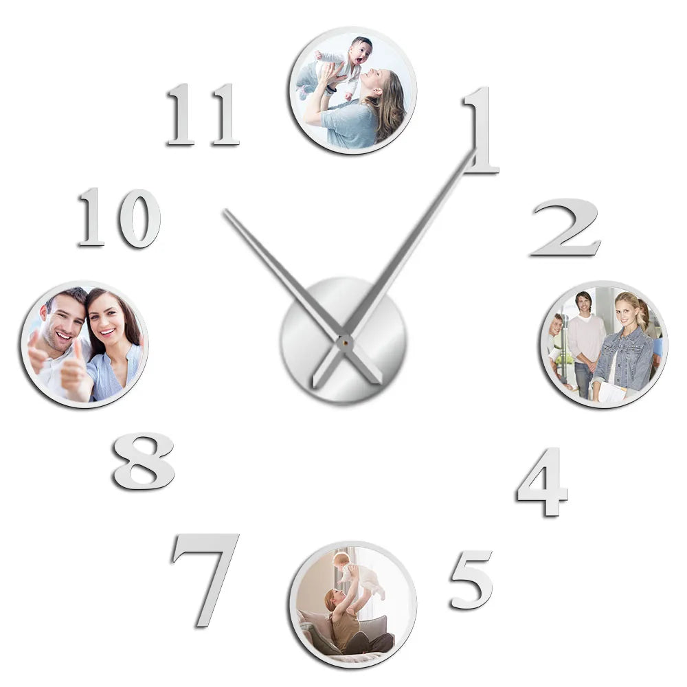 Custom DIY Large Wall Clock