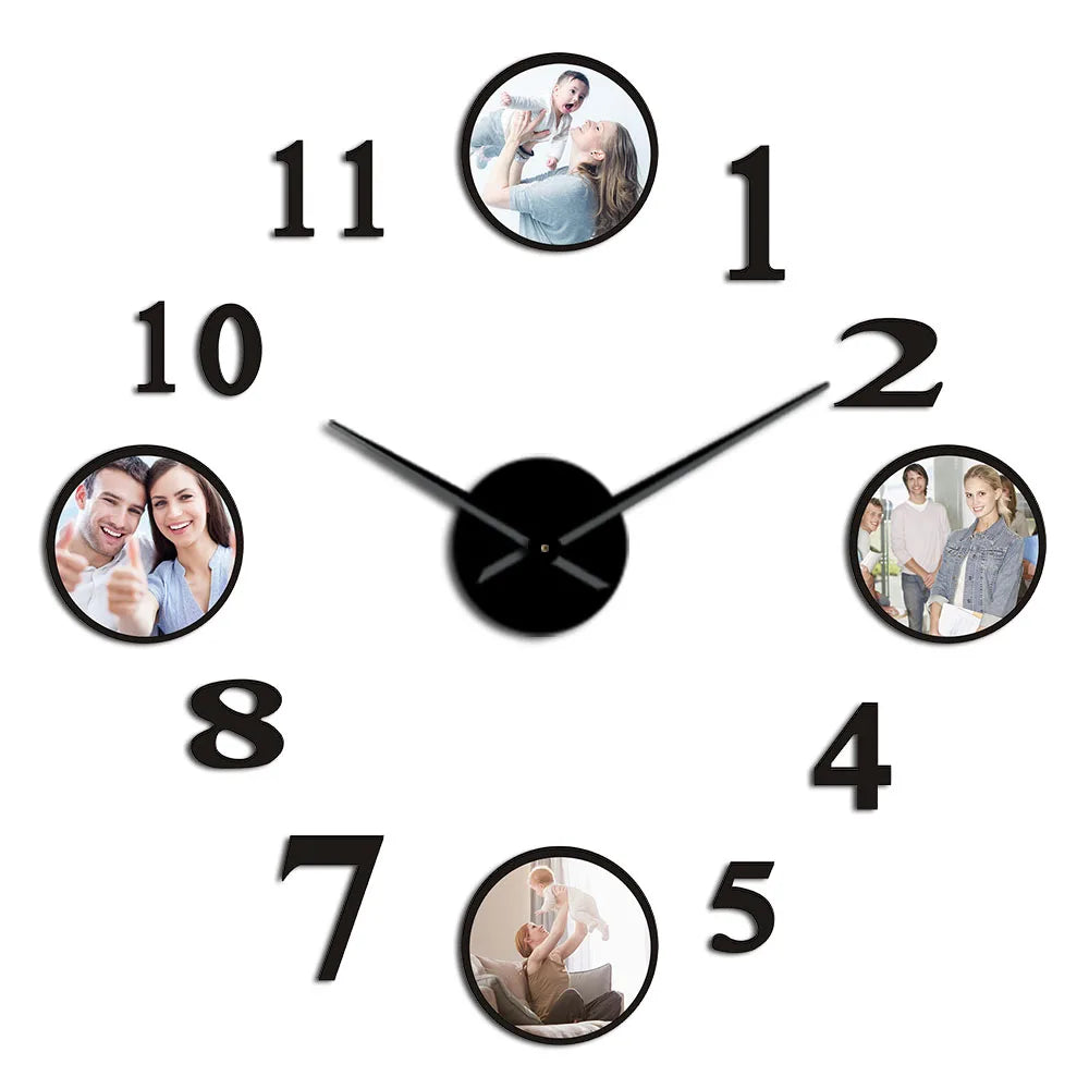 Custom DIY Large Wall Clock