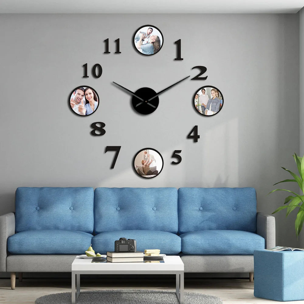 Custom DIY Large Wall Clock