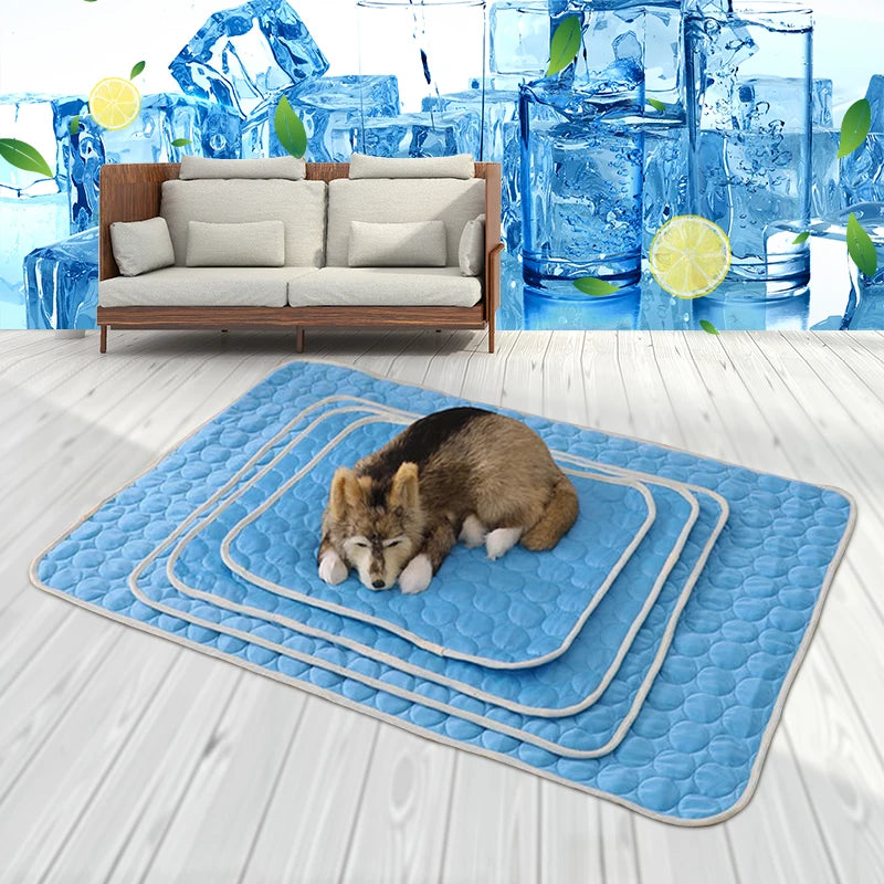 Breathable Cooling Pet Mat – Summer Bed for Dogs & Cats