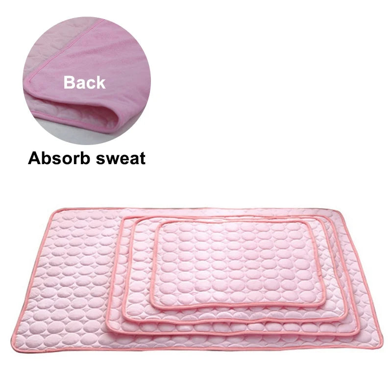 Breathable Cooling Pet Mat – Summer Bed for Dogs & Cats