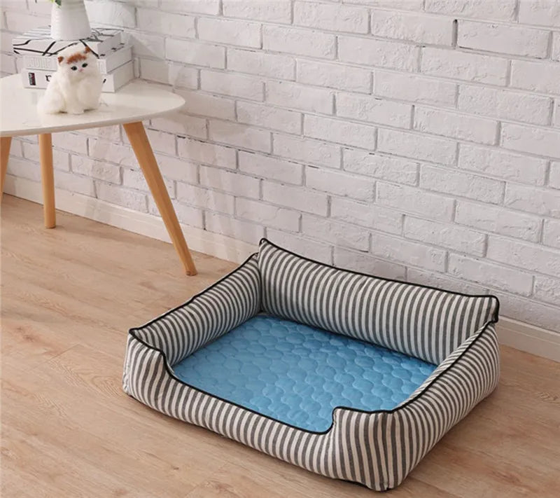 Breathable Cooling Pet Mat – Summer Bed for Dogs & Cats