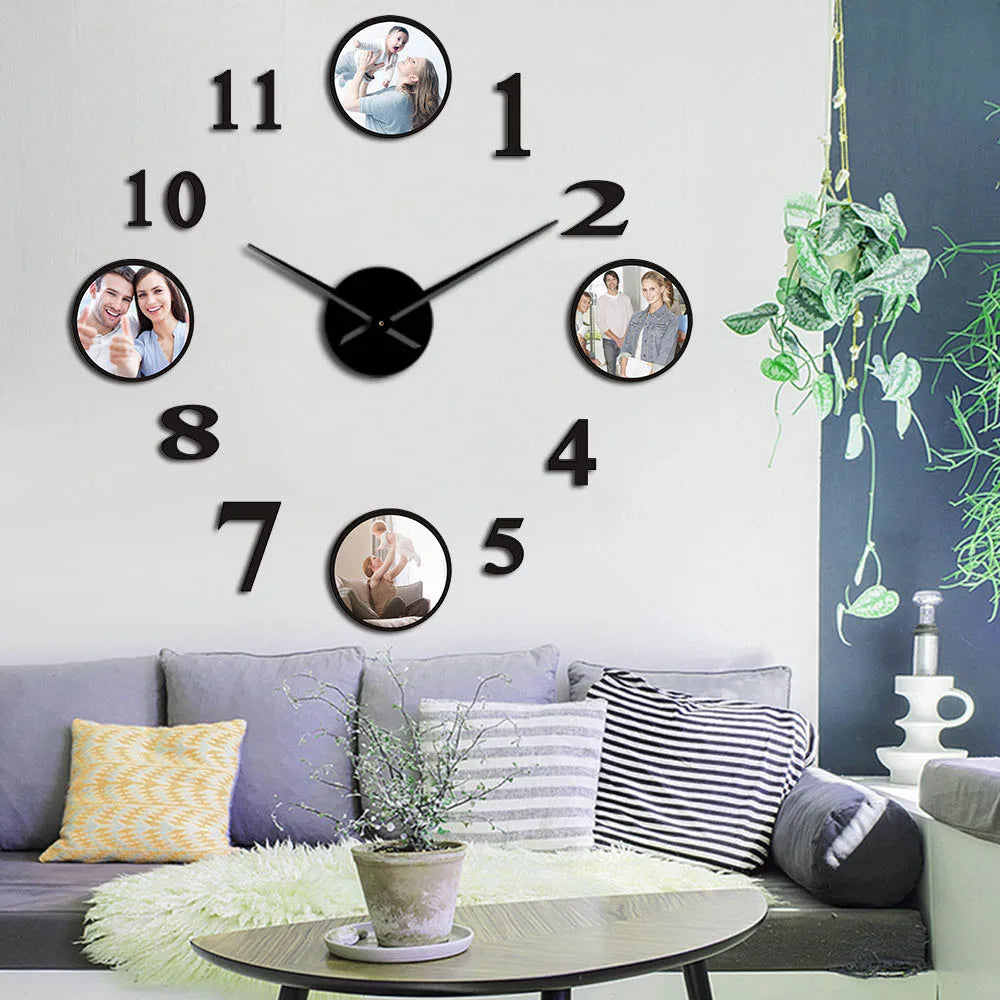 Custom DIY Large Wall Clock