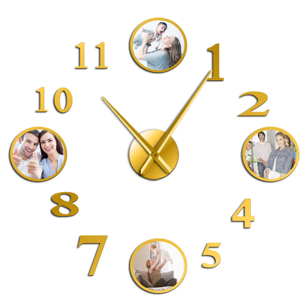 Custom DIY Large Wall Clock