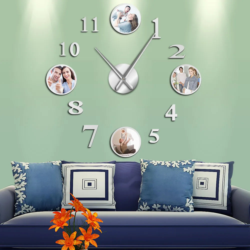 Custom DIY Large Wall Clock
