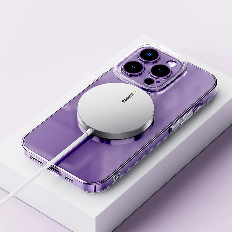 Baseus 15W Magnetic Wireless Charger for iPhone | Fast Charging Pad
