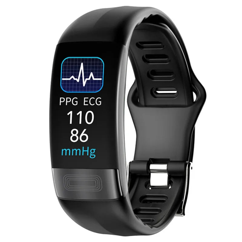 ECG+PPG Smart Fitness Tracker – Waterproof Health & Sport Wristband