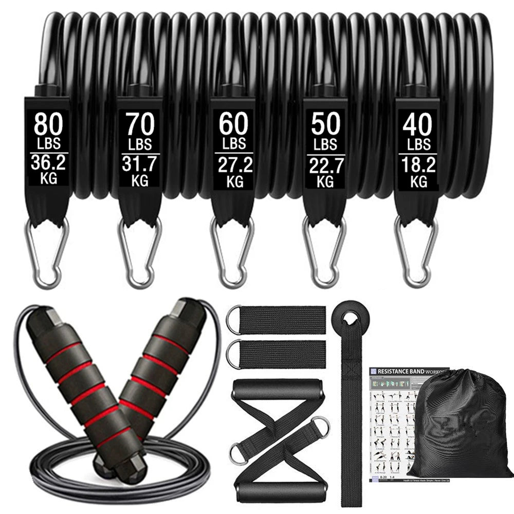 Heavy-Duty Booty Resistance Band Set – 300lb Glute & Leg Training Kit for Home Workouts