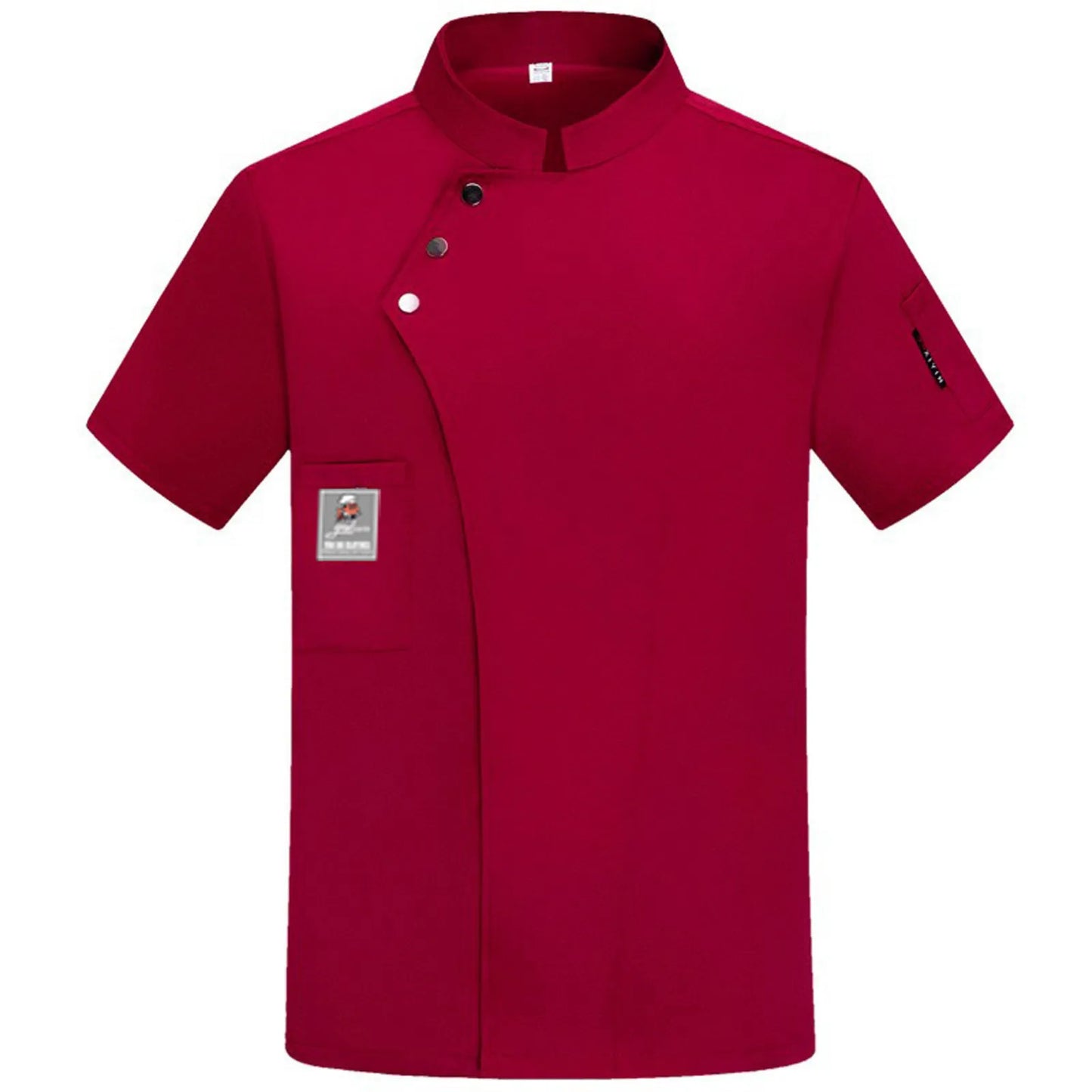 Breathable Chef Uniform – Unisex Short-Sleeve Summer Workwear