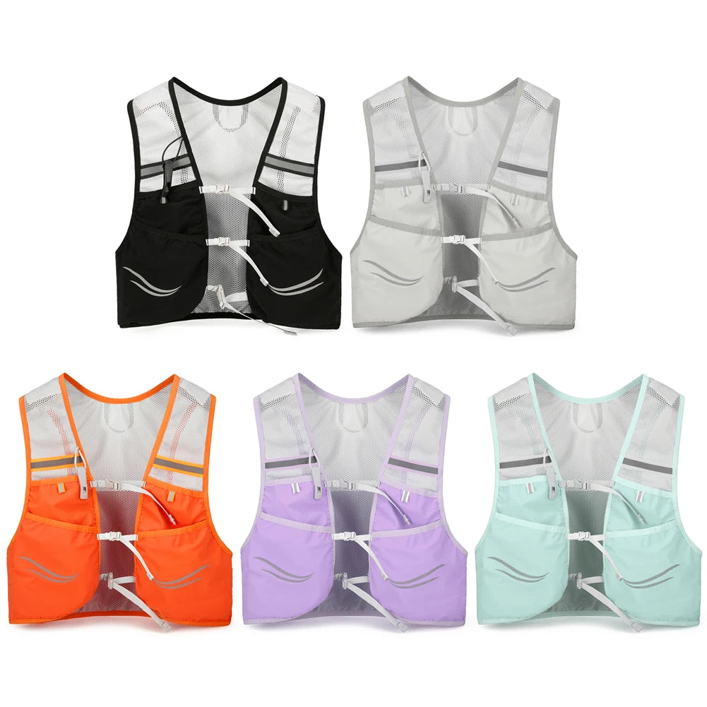 Ultralight Hydration Running Vest – Unisex Trail & Marathon Backpack