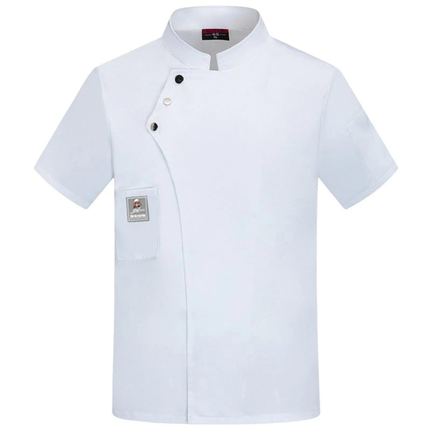 Breathable Chef Uniform – Unisex Short-Sleeve Summer Workwear