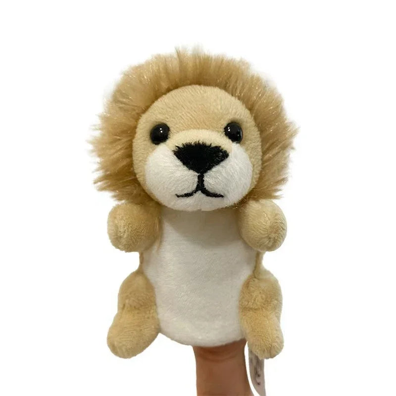 Animal Family Finger Puppets – Soft Plush Storytelling Toys for Kids