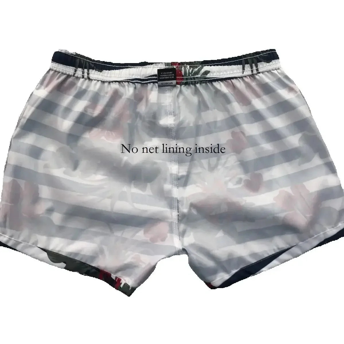 SEOBEAN Men’s Beach Board Shorts | Lightweight & Casual