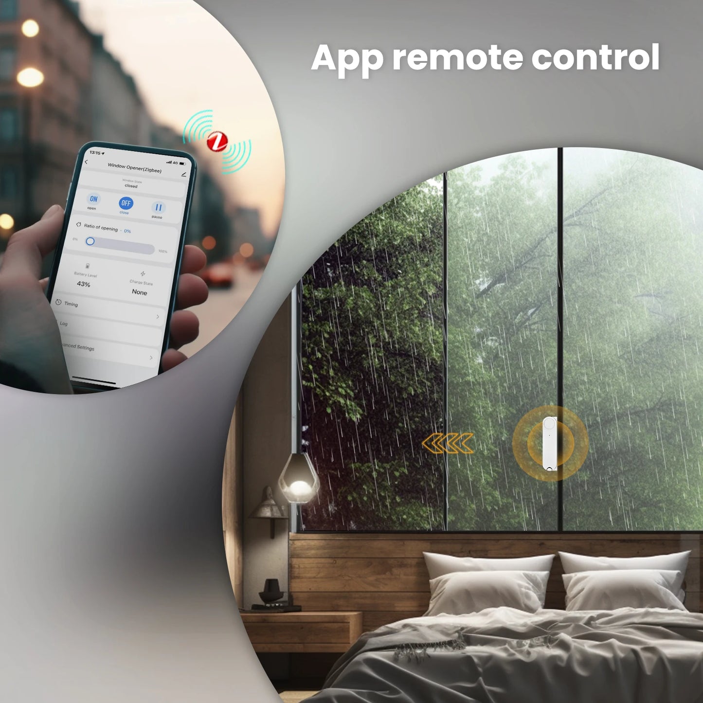 Smart Sliding Window Opener – Solar Powered & Voice Controlled