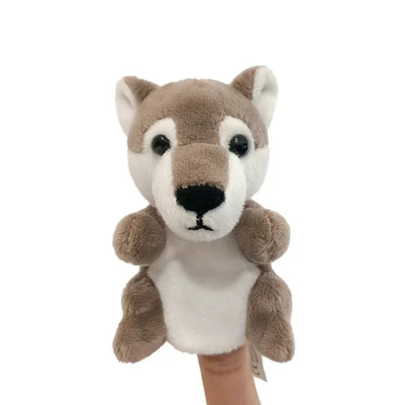 Animal Family Finger Puppets – Soft Plush Storytelling Toys for Kids