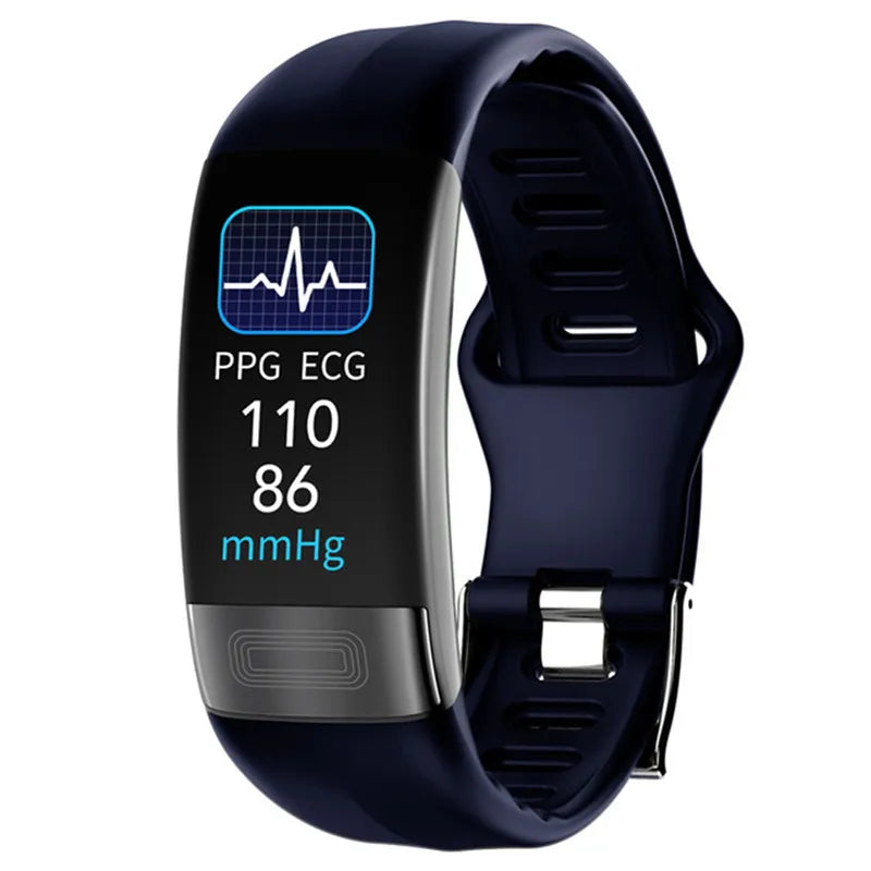 ECG+PPG Smart Fitness Tracker – Waterproof Health & Sport Wristband