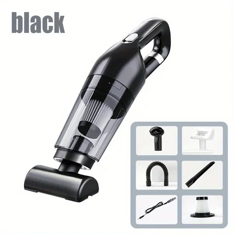 Wireless Handheld Vacuum Cleaner – 10000PA Rechargeable for Home & Car