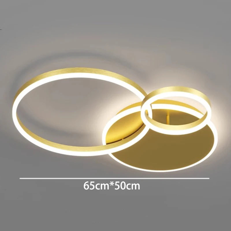 Nordic Smart LED Ceiling Light – Modern Home Illumination