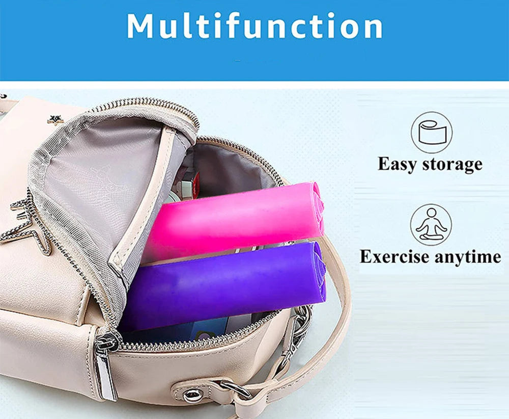 Natural Latex Resistance Bands Set – For Yoga, Pilates & Full Body Home Workouts