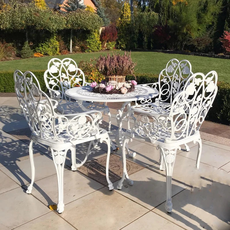 Nordic Luxury Garden & Balcony Table – Modern Multifunctional Design