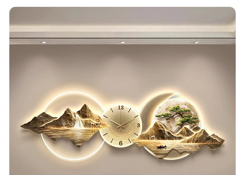 Luxury Minimalist Quartz Wall Clock