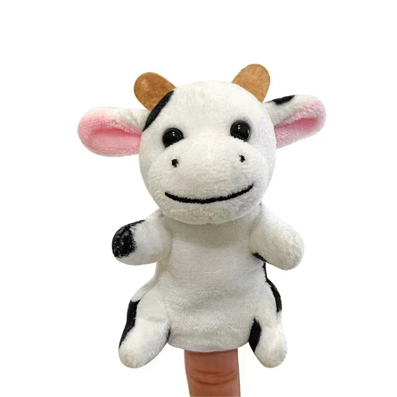 Animal Family Finger Puppets – Soft Plush Storytelling Toys for Kids