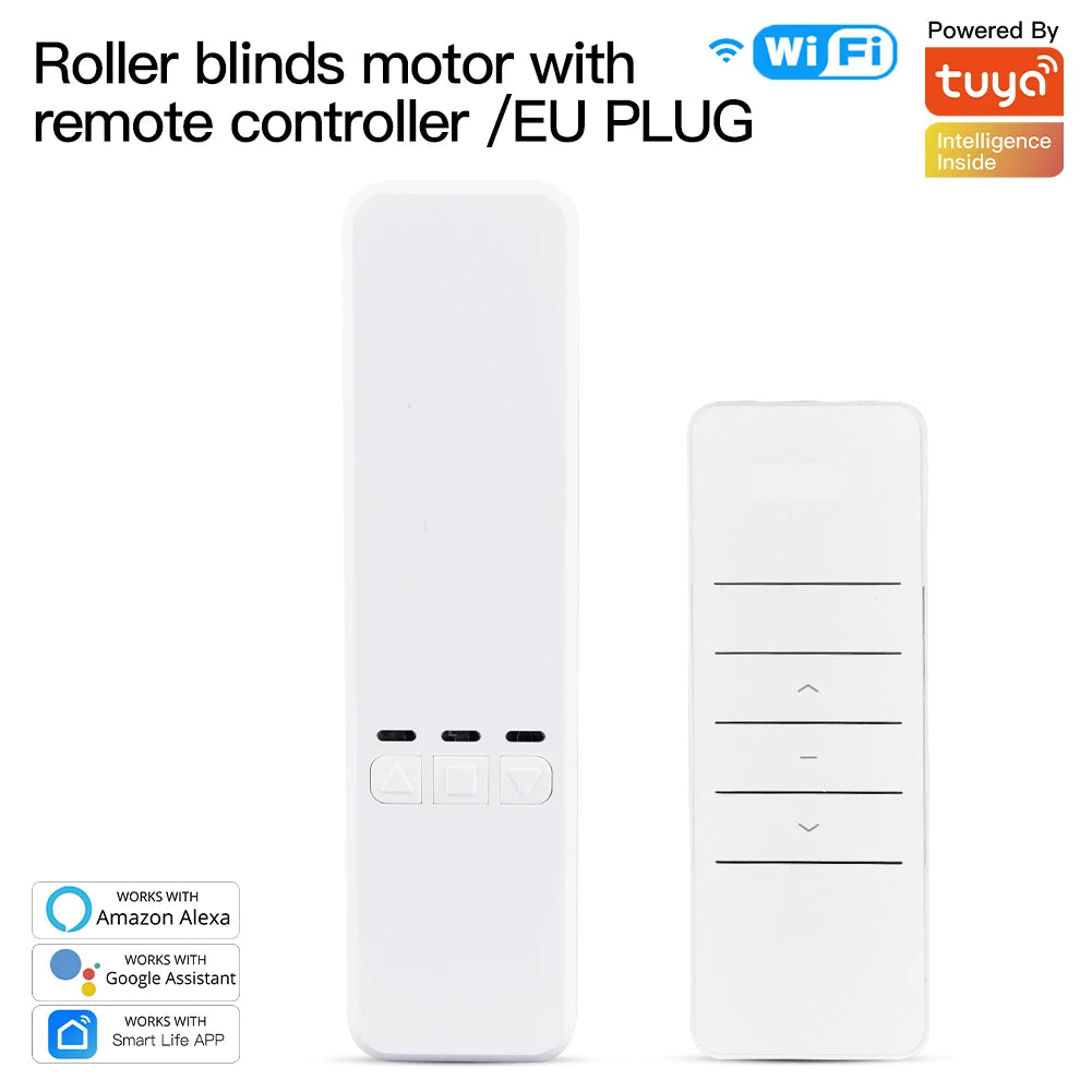 Smart Chain Roller Blind Motor – WiFi + Remote Control Kit