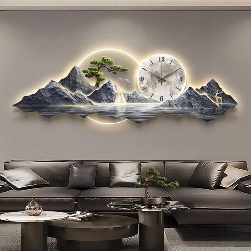 Luxury Minimalist Quartz Wall Clock