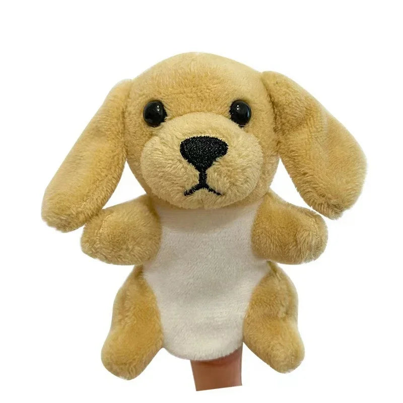 Animal Family Finger Puppets – Soft Plush Storytelling Toys for Kids