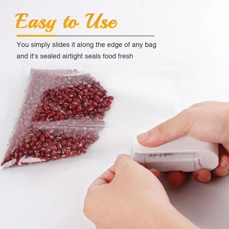 Mini Heat Sealer – Reseal Snack & Food Bags in Seconds