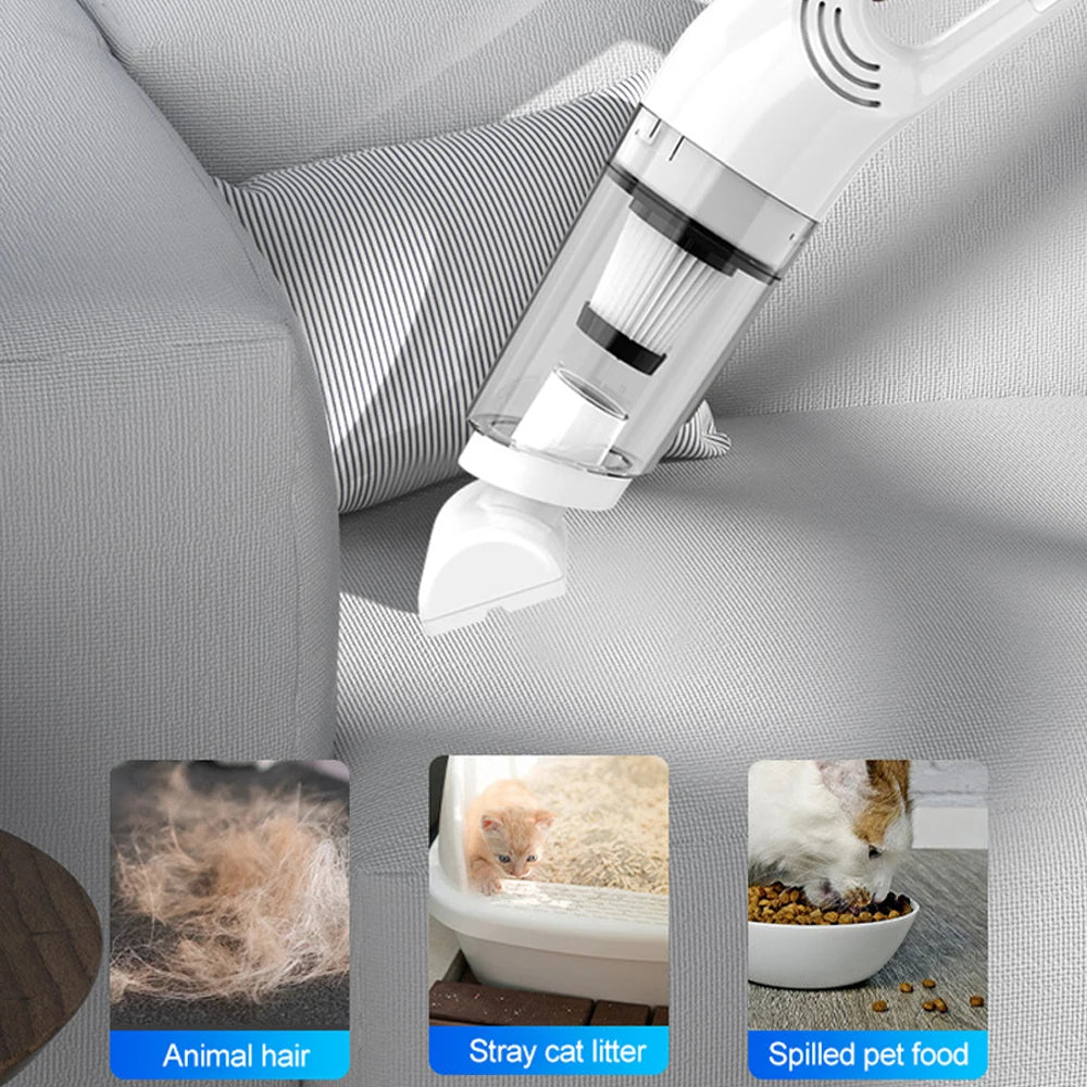 Wireless Handheld Vacuum Cleaner – 10000PA Rechargeable for Home & Car