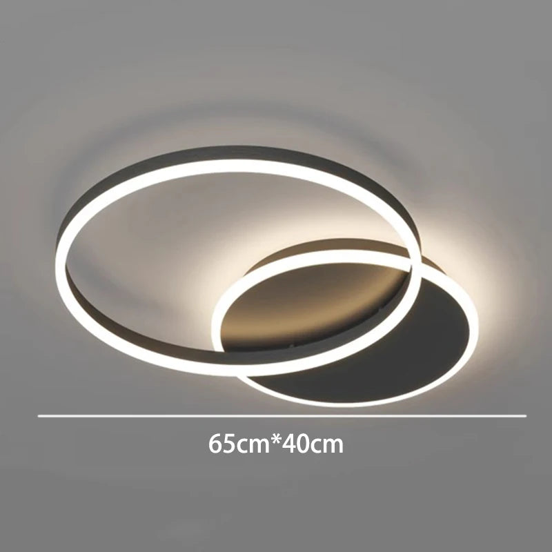 Nordic Smart LED Ceiling Light – Modern Home Illumination