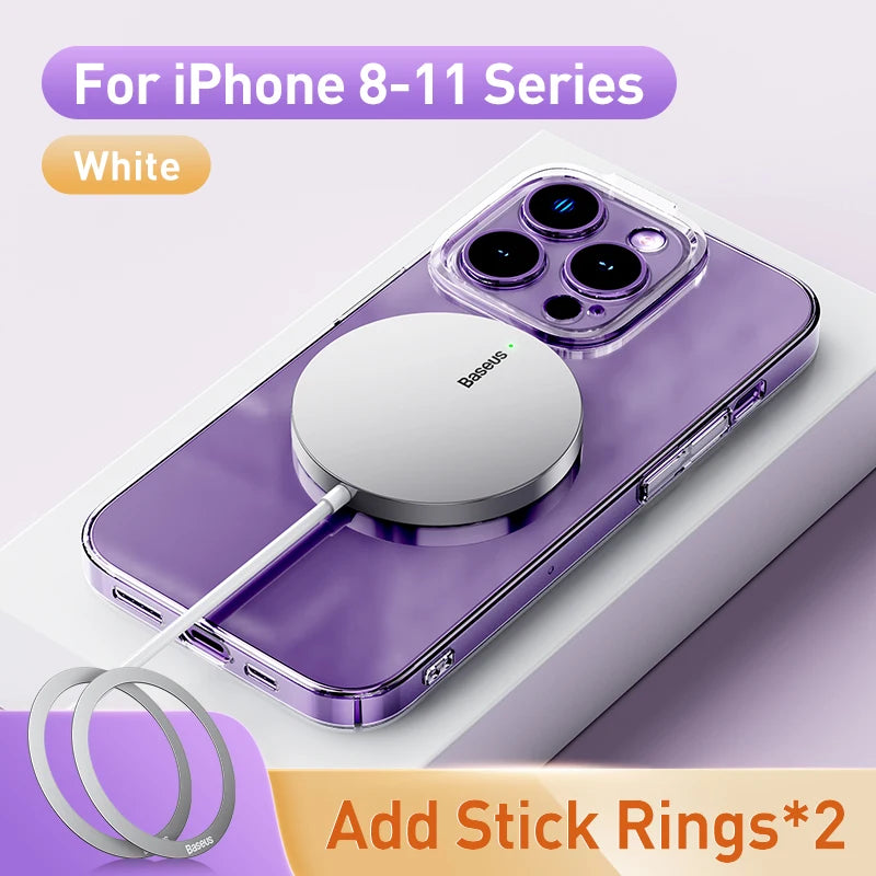 Baseus 15W Magnetic Wireless Charger for iPhone | Fast Charging Pad