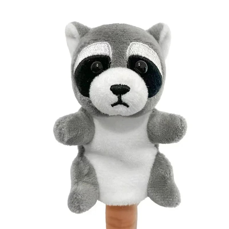 Animal Family Finger Puppets – Soft Plush Storytelling Toys for Kids