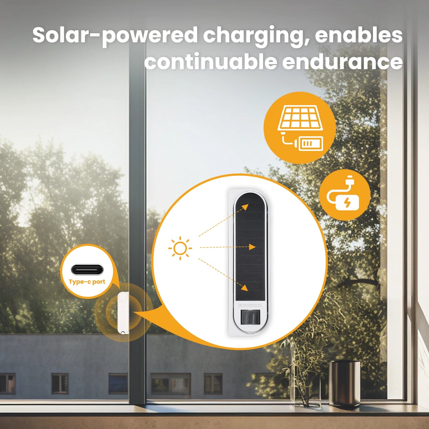 Smart Sliding Window Opener – Solar Powered & Voice Controlled