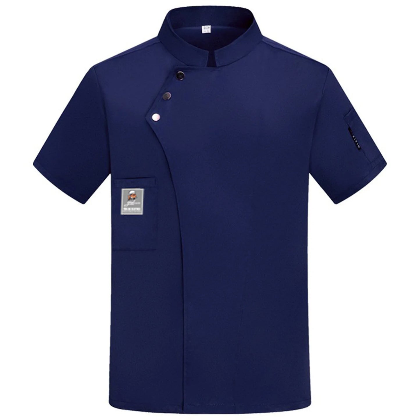 Breathable Chef Uniform – Unisex Short-Sleeve Summer Workwear