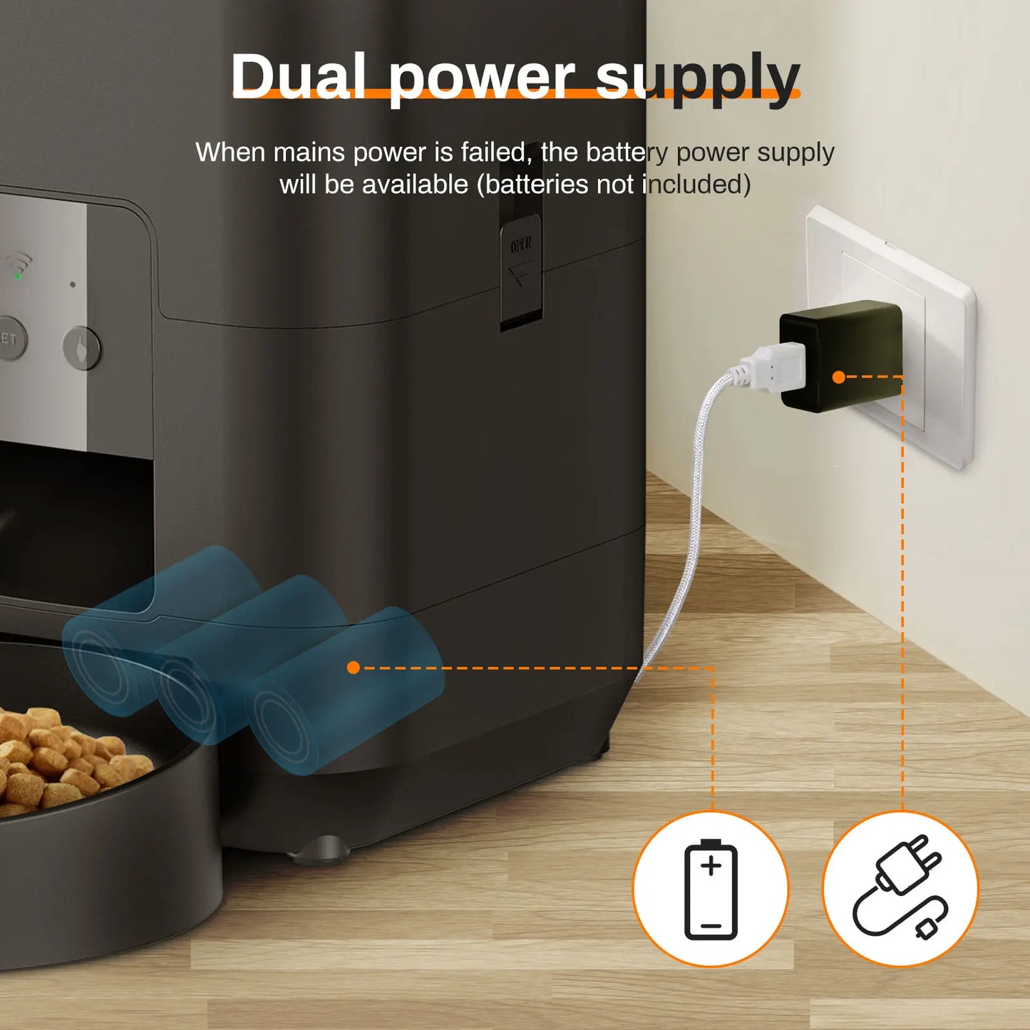 Smart Auto Pet Feeder with Timer