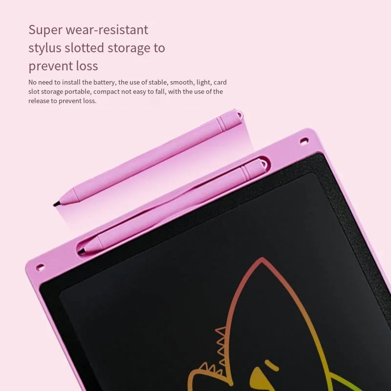 8.5″ Dual Pack Colorful LCD Doodle Tablet – Kids’ Travel Drawing Sets