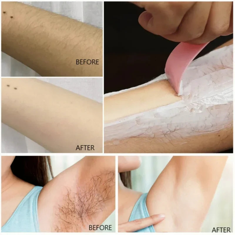 Painless Hair Removal & Growth Inhibitor Cream – For Men & Women