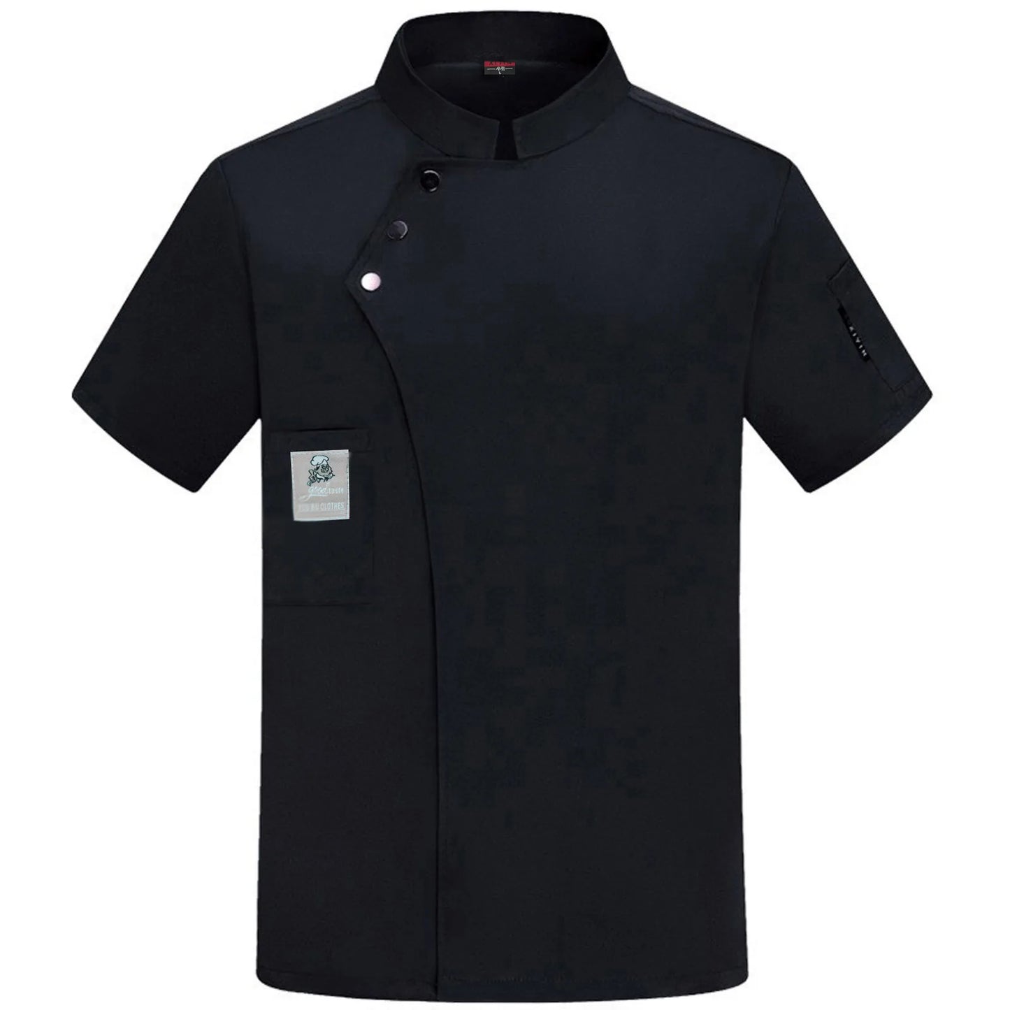 Breathable Chef Uniform – Unisex Short-Sleeve Summer Workwear