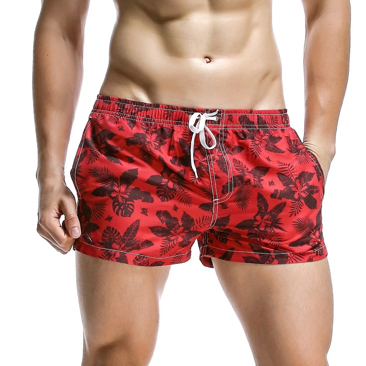 SEOBEAN Men’s Beach Board Shorts | Lightweight & Casual