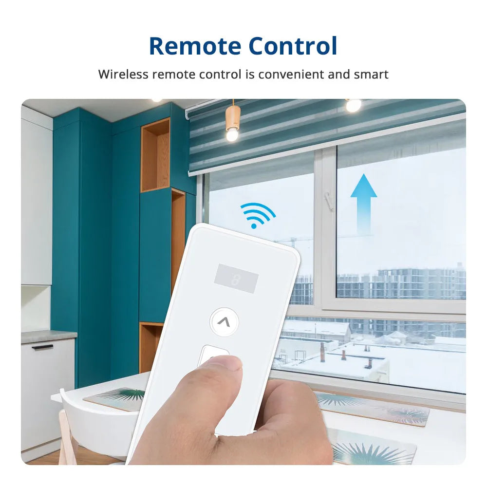 WiFi Smart Blinds Motor – Easy Retrofit for 38mm Tubes