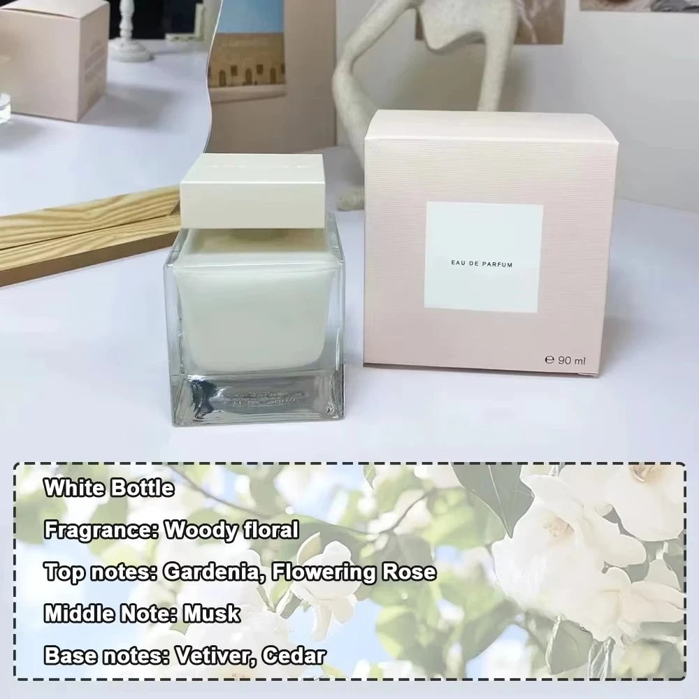 90ml Floral Musk Eau de Parfum – Long-Lasting Women's Perfume