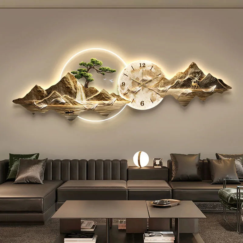 Luxury Minimalist Quartz Wall Clock