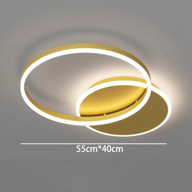 Nordic Smart LED Ceiling Light – Modern Home Illumination