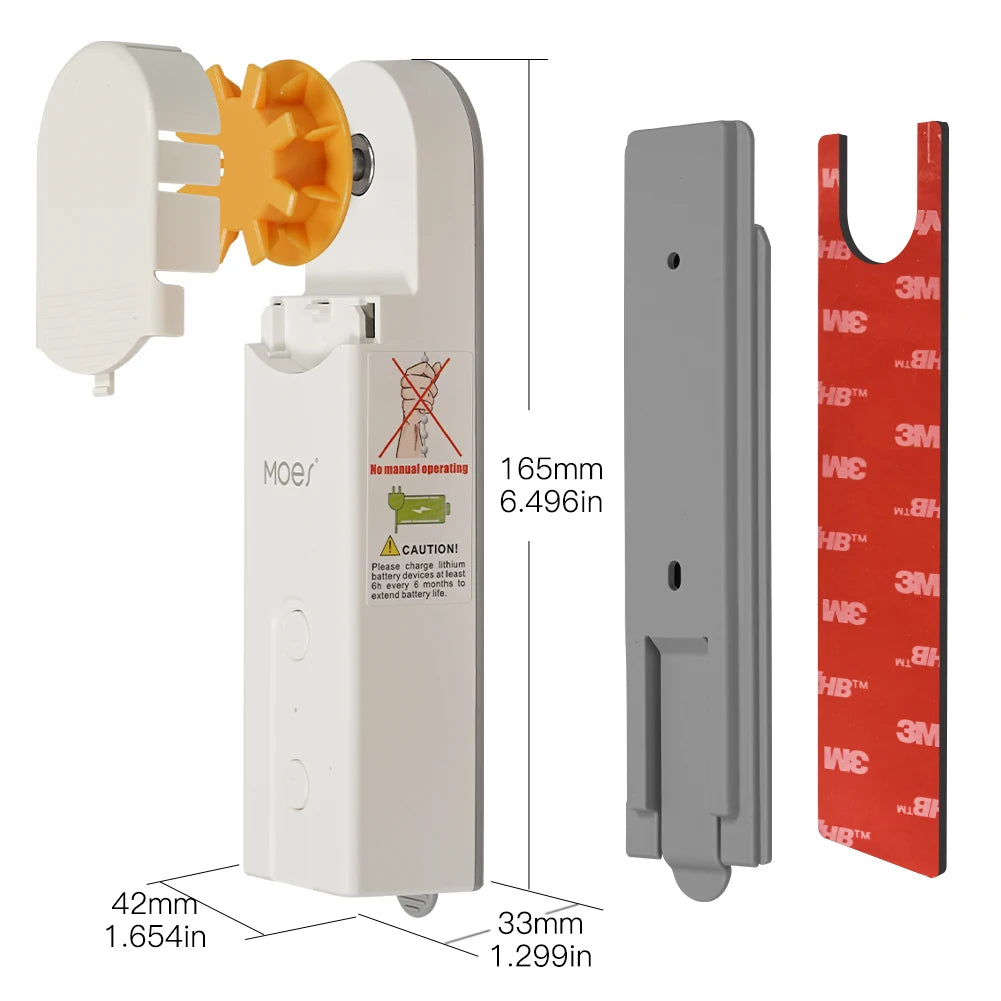 Smart Motorized Roller Shade Kit – App & Voice Control Compatible