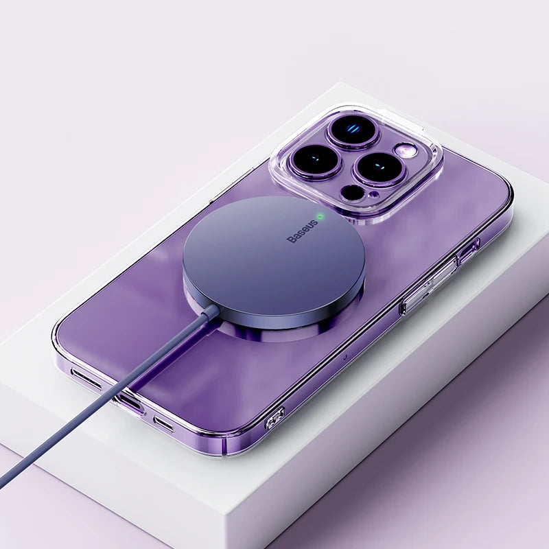 Baseus 15W Magnetic Wireless Charger for iPhone | Fast Charging Pad