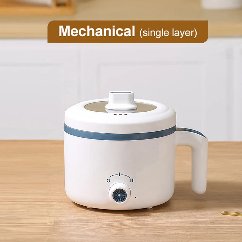 Mini Multi-Cooker Pot – 1.2L Electric Hotpot for 1–2 People